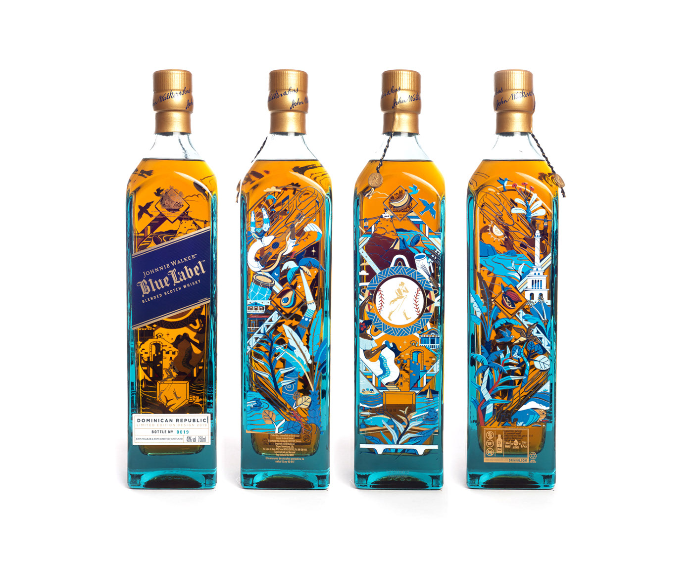 Johnnie Walker 限量版威士忌酒包裝設(shè)計