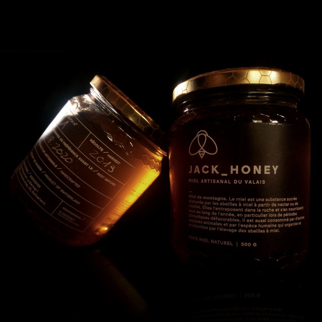 JACK_HONEY蜂蜜品牌與包裝設計